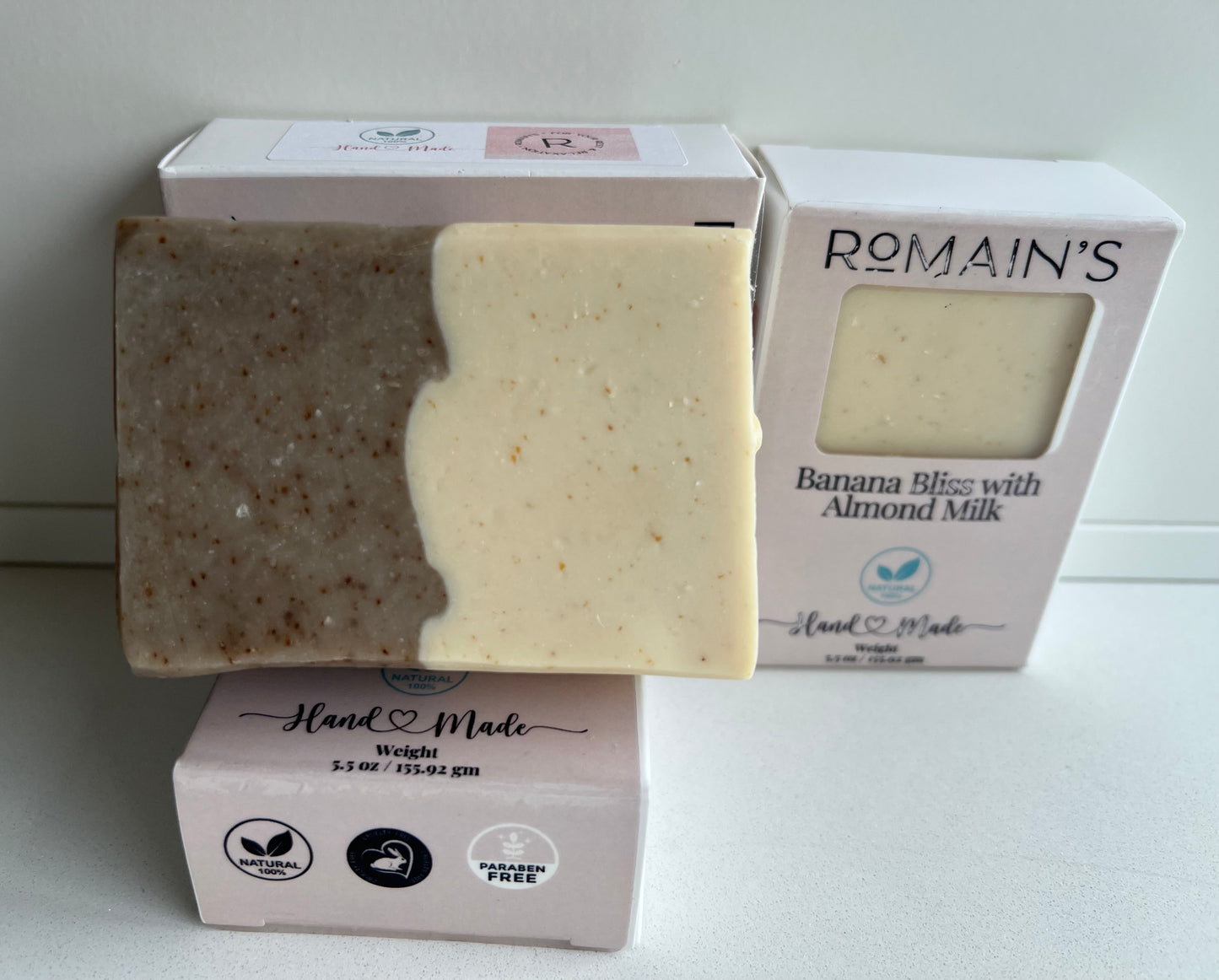 Banana Bliss with Almond Milk Soap