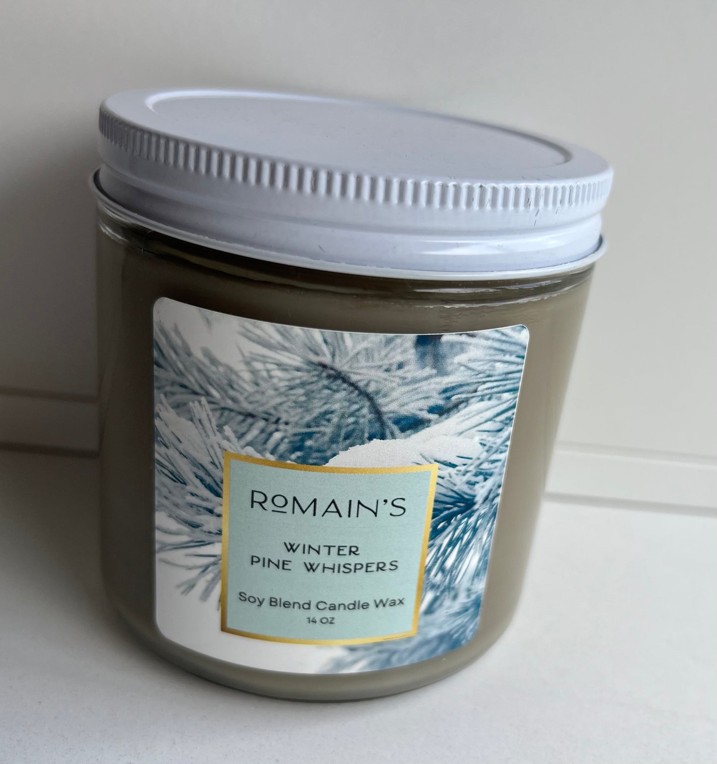 Winter Pine Whispers Candle