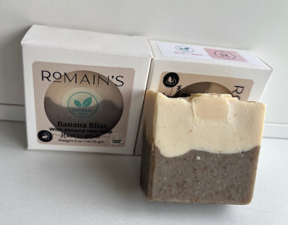 Banana Bliss with Almond Milk Soap