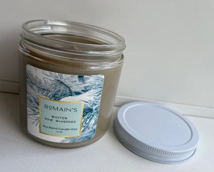 Winter Pine Whispers Candle