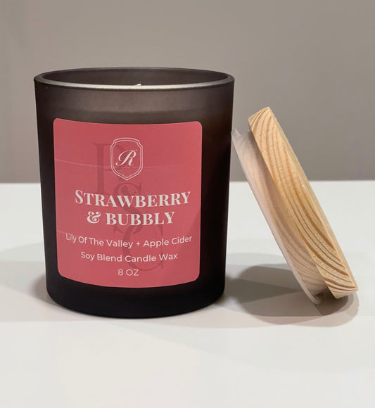Strawberry Bubbly Candle